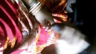 Indian Beautiful housegirl in home-made sex with bf, clear audio